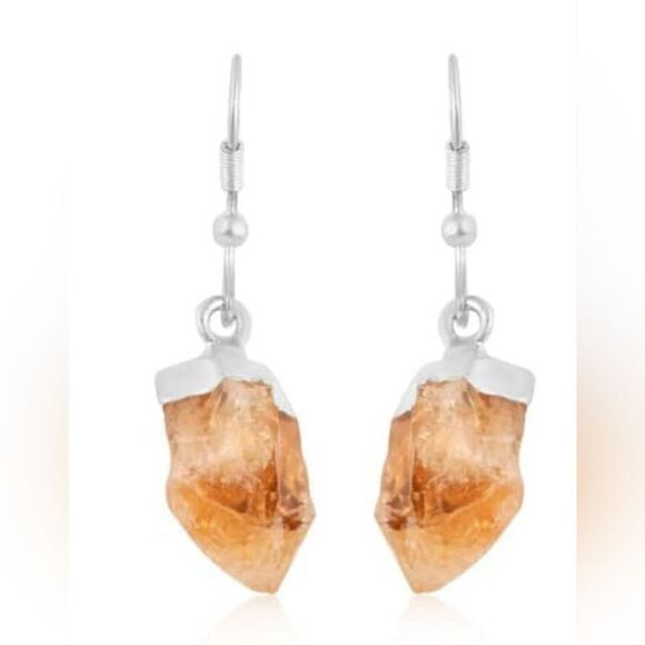 Brazilian Citrine Earrings - Picture 7 of 9